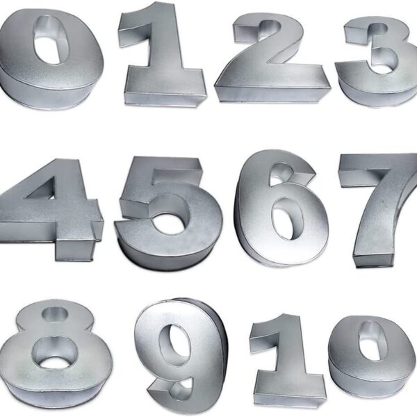 Small Numbers 0-9 Cake Tins for Birthday Party Baking Pan